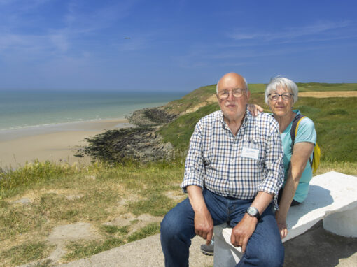 Claudine et Jean Feinte – Falaises d’Equihen, Château d’Hardelot, Site des 2 Caps